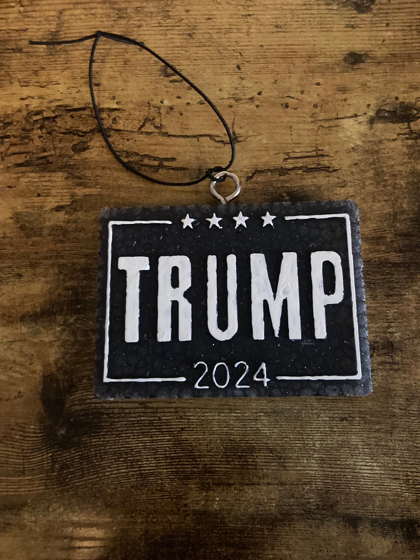 Car/Air Freshies Painted Trump Scent Black Ice