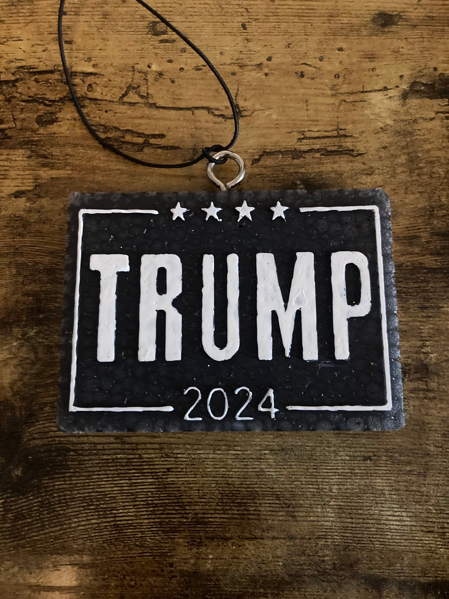 Car/Air Freshies Painted Trump Scent Black Ice