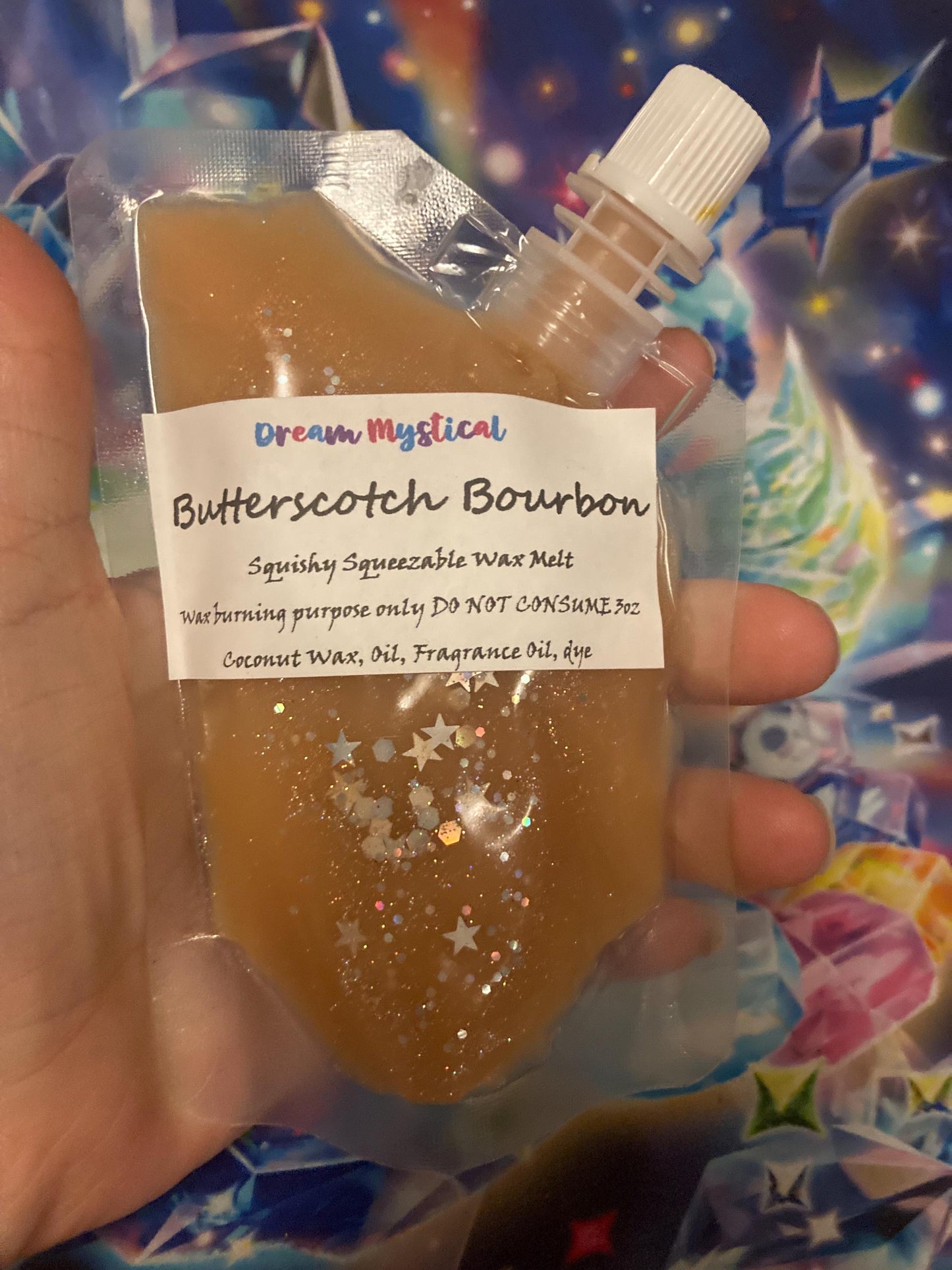 Butterscotch Bourbon Squeezable Wax melts Soy/Joy wax Eco-friendly non toxic