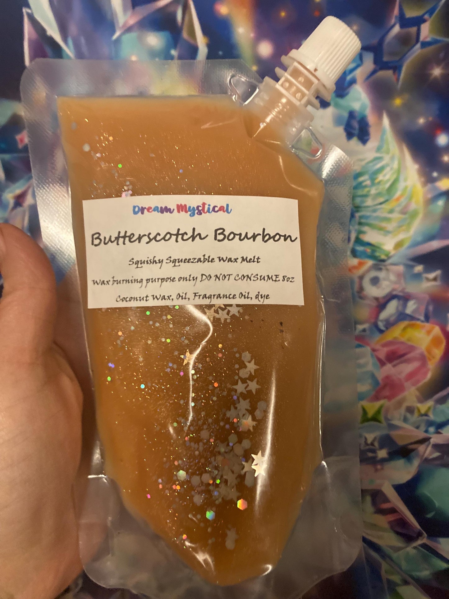 Butterscotch Bourbon Squeezable Wax melts Soy/Joy wax Eco-friendly non toxic