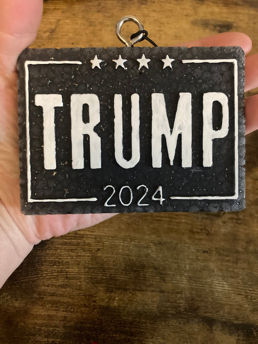 Car/Air Freshies Painted Trump Scent Black Ice