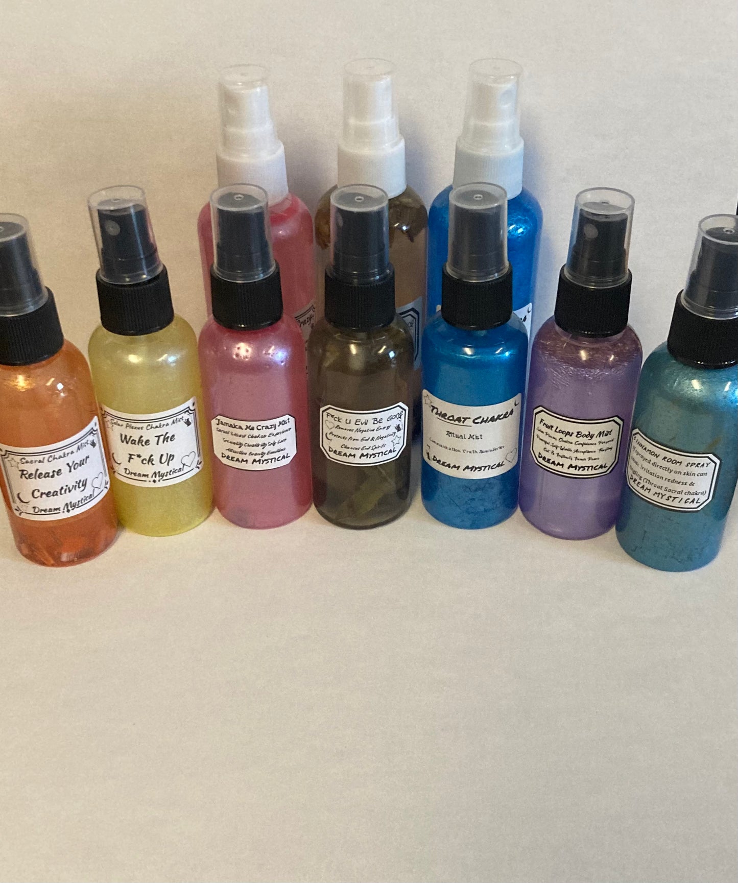 Release Your Creativity Mist Sacral chakra infused with Carnelian crystal