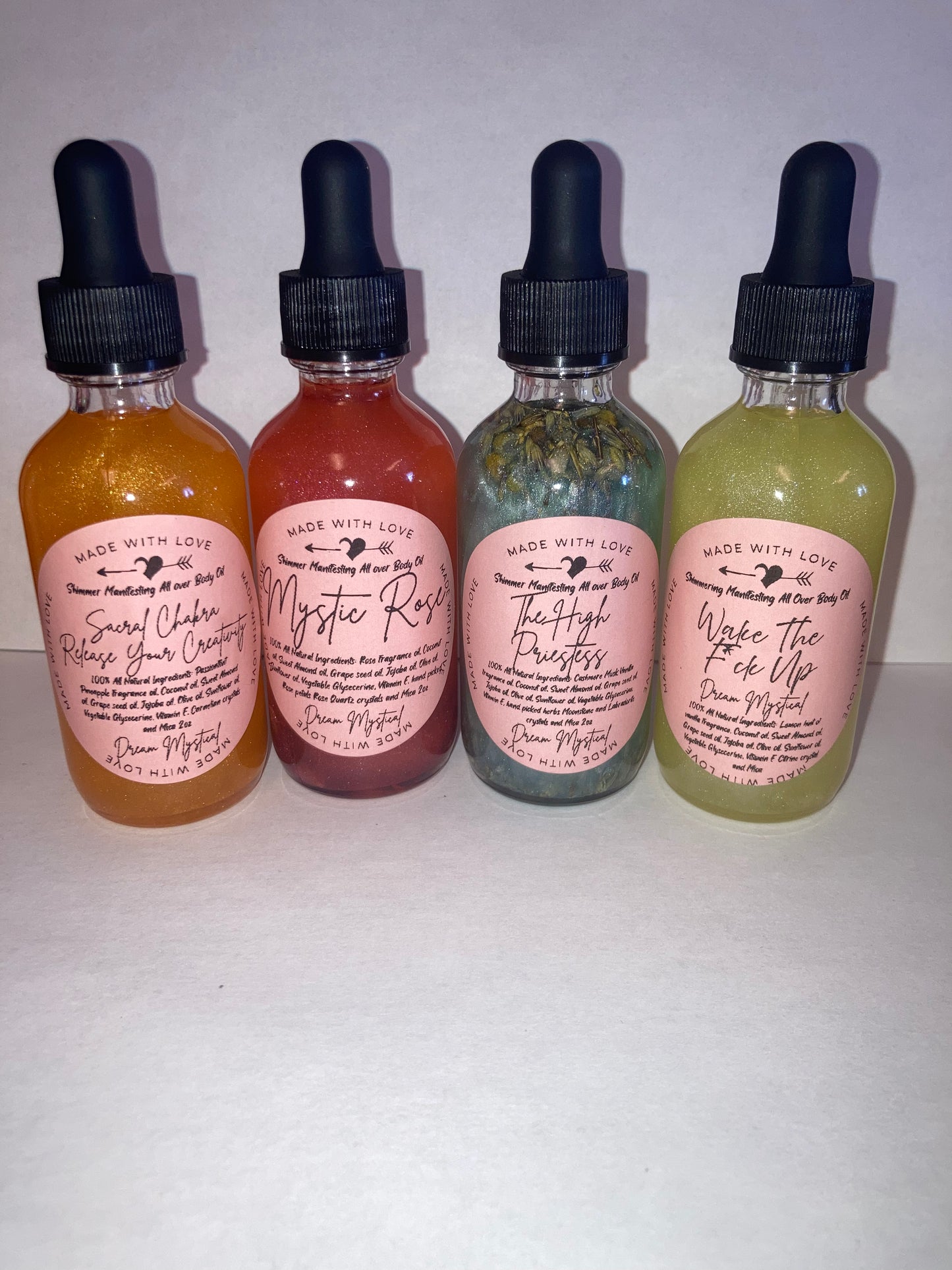 Wake the F*ck Up Lemon Solar Plexus Manifesting All Over Body and Ritual Oil Passionfruit Pineapple