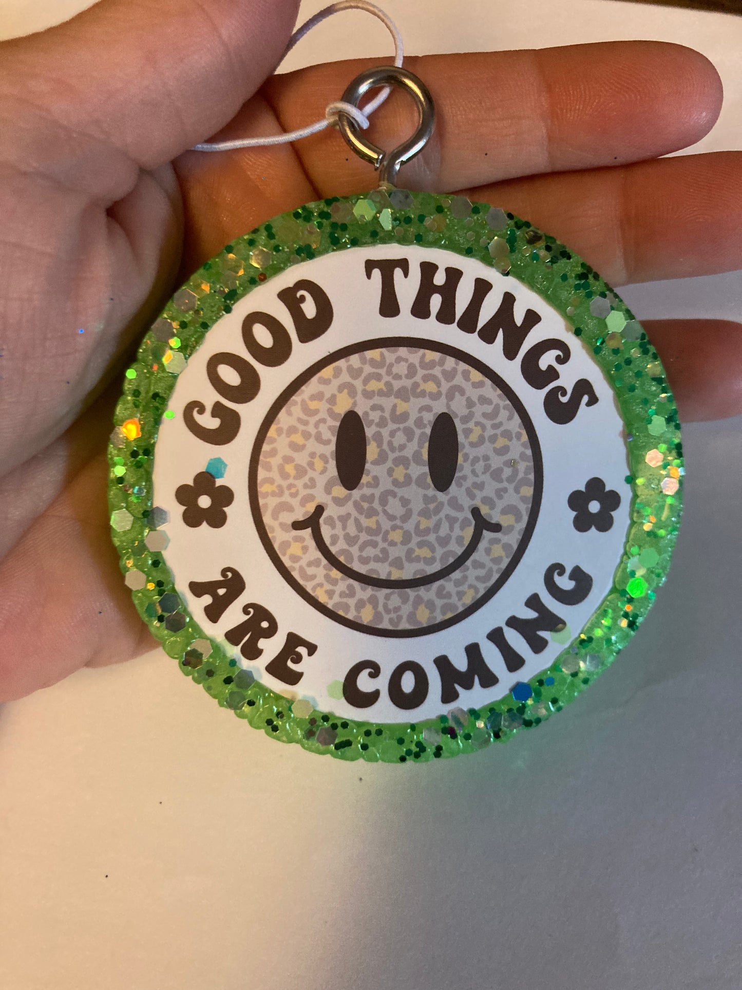 Car/Air Freshies Smiley Face Vanilla Aroma Beads only one of these in my shop