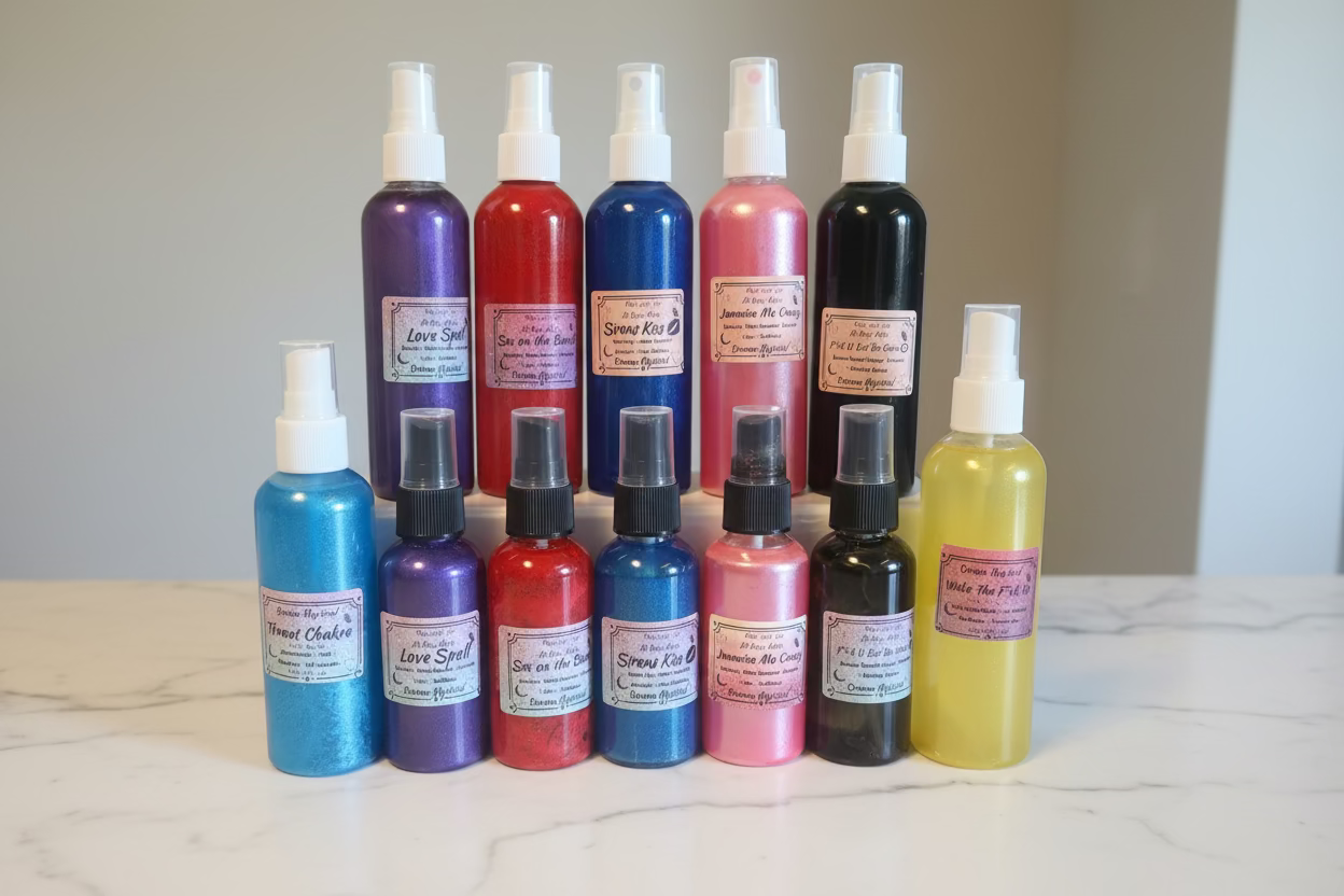 Jamaica Me Crazy Ritual Spray: Self Love & Attraction, Crystal Infused Heart Chakra