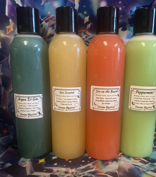 All Natual Body Wash with Raw Honey